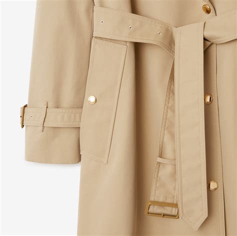 long check collar trench coat